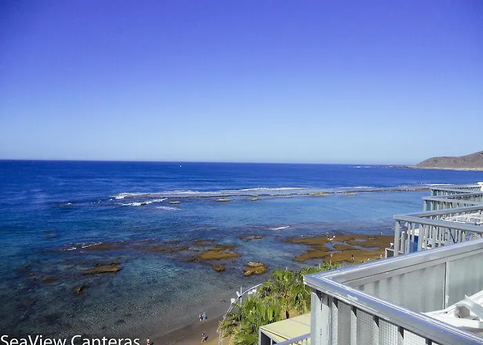 Seaview Canteras شقة لاس بالماس دي غران كاناريا